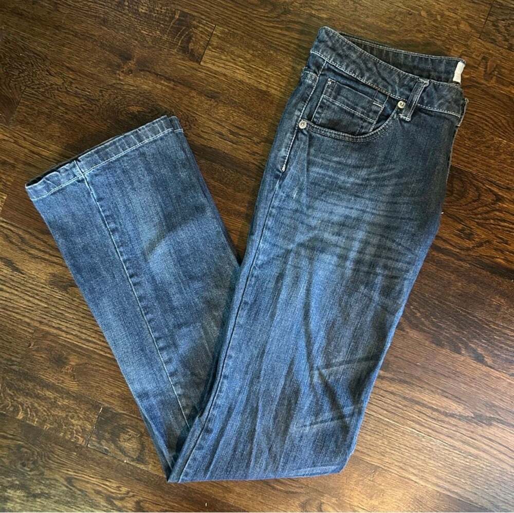 Paper Denim & Cloth Women's Dark Wash Straight Leg Jeans Size 8
